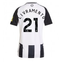 Maglia Calcio Newcastle United Tino Livramento #21 Prima Divisa Donna 2024-25 Manica Corta